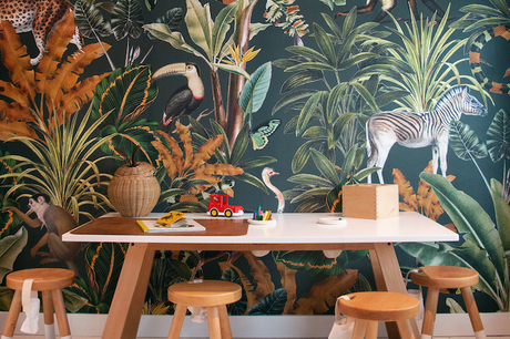 Behang op Maat van Creative Lab Amsterdam geeft heel veel mogelijkheden voor het behangen van verschillende kamers in huis