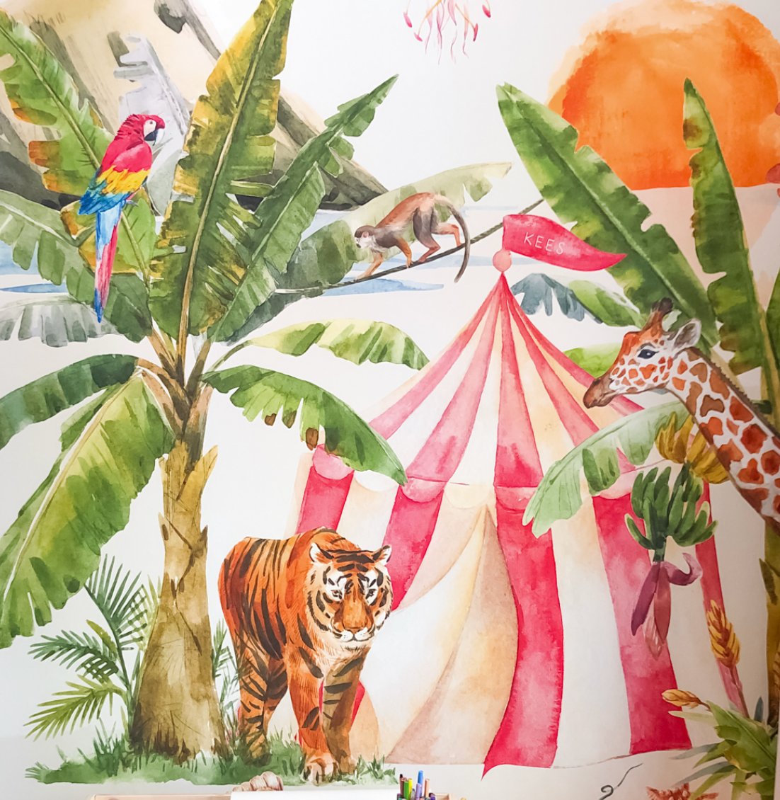 Multi Coloured Wallpaper