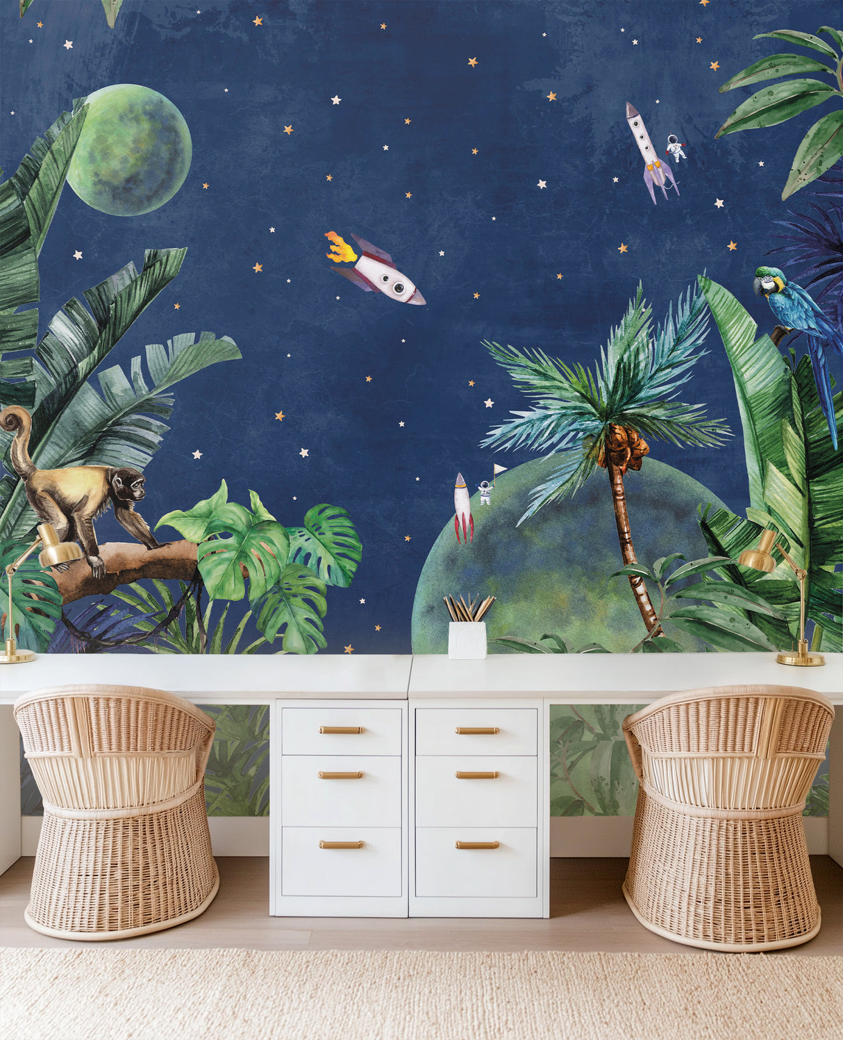 Vom Dschungel in den Weltraum Hintergrund