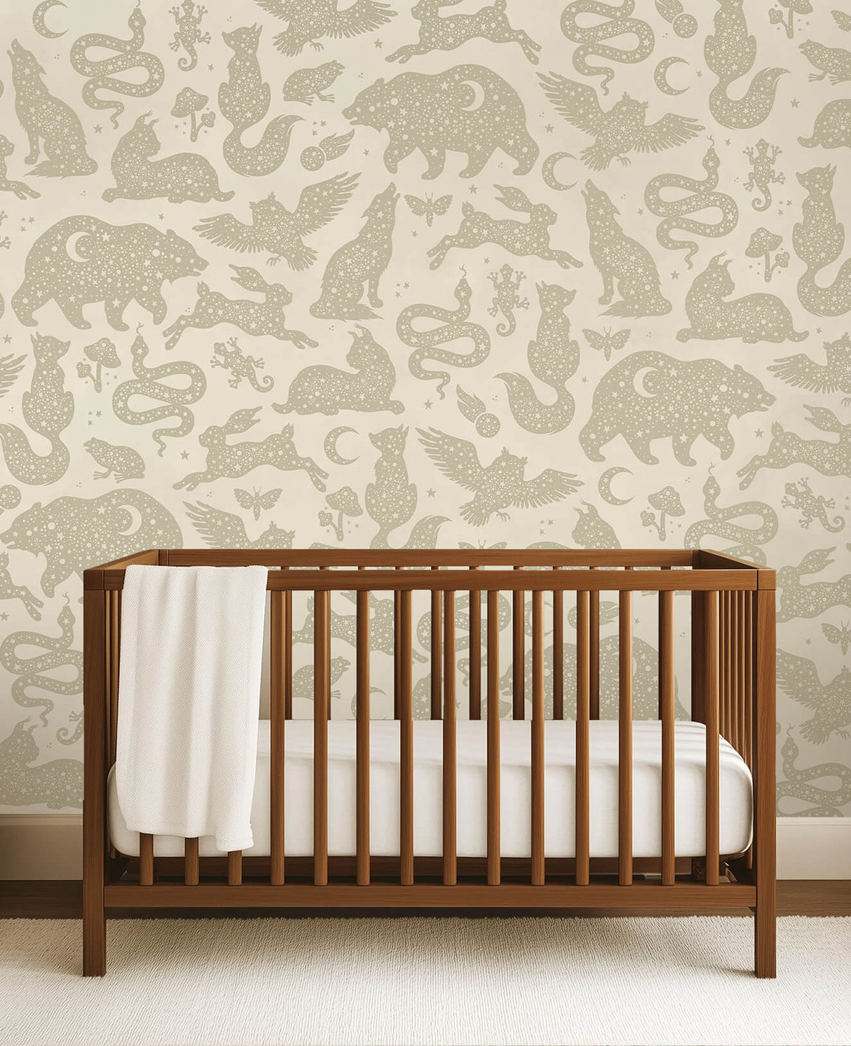 Starlight Beige Wallpaper Sample