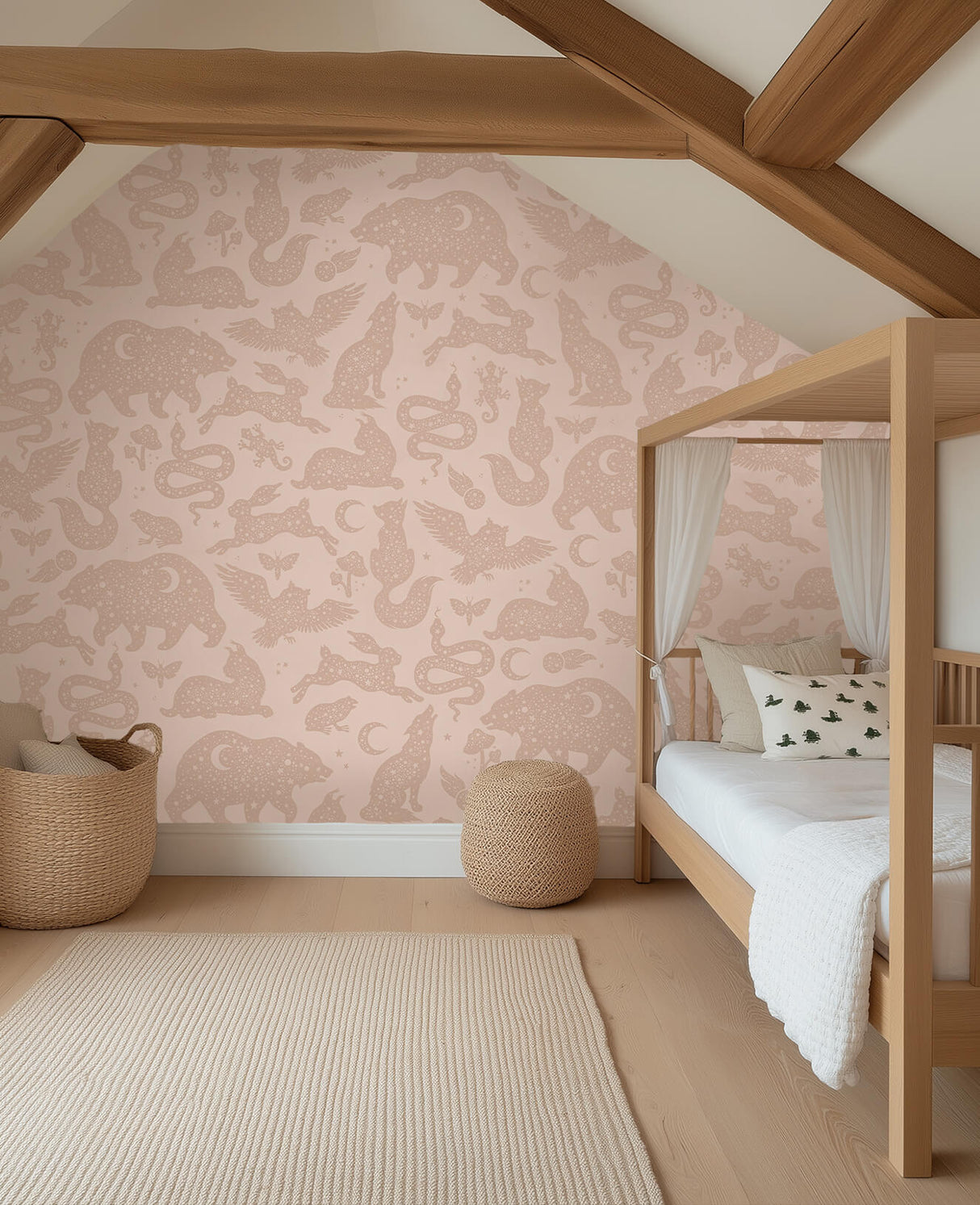 Starlight Pink Wallpaper Sample