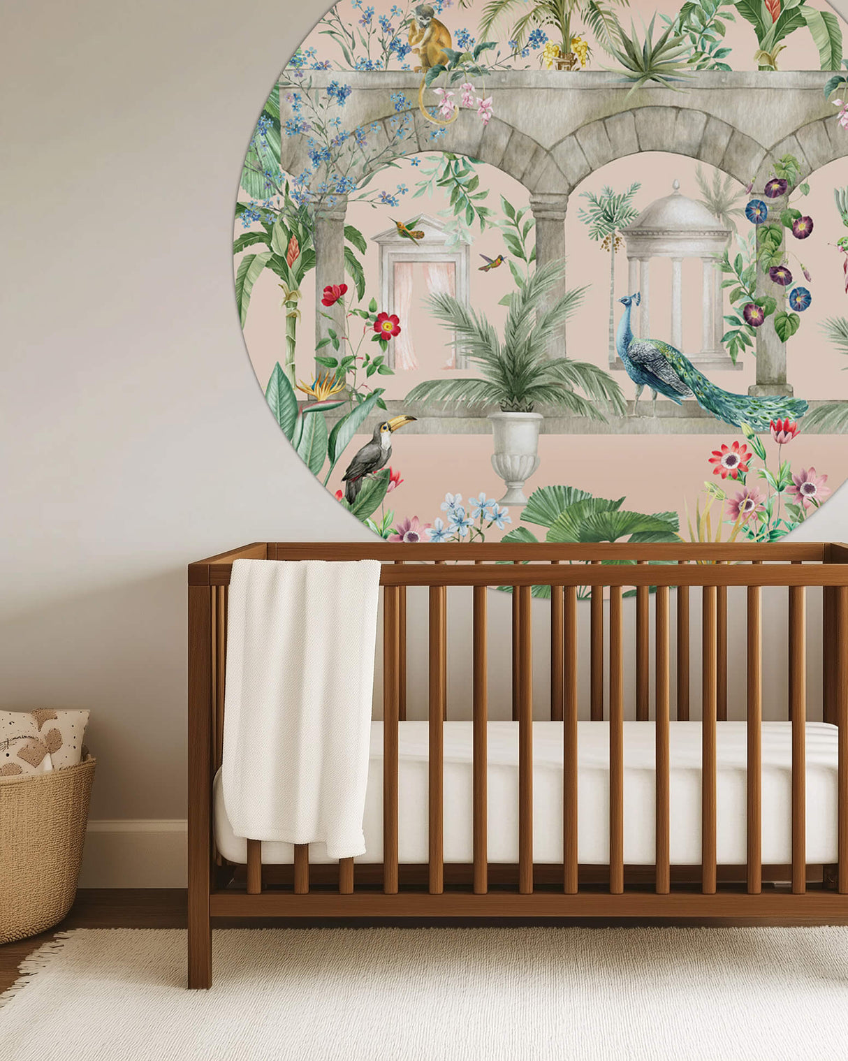 Floral Arches Wallpaper