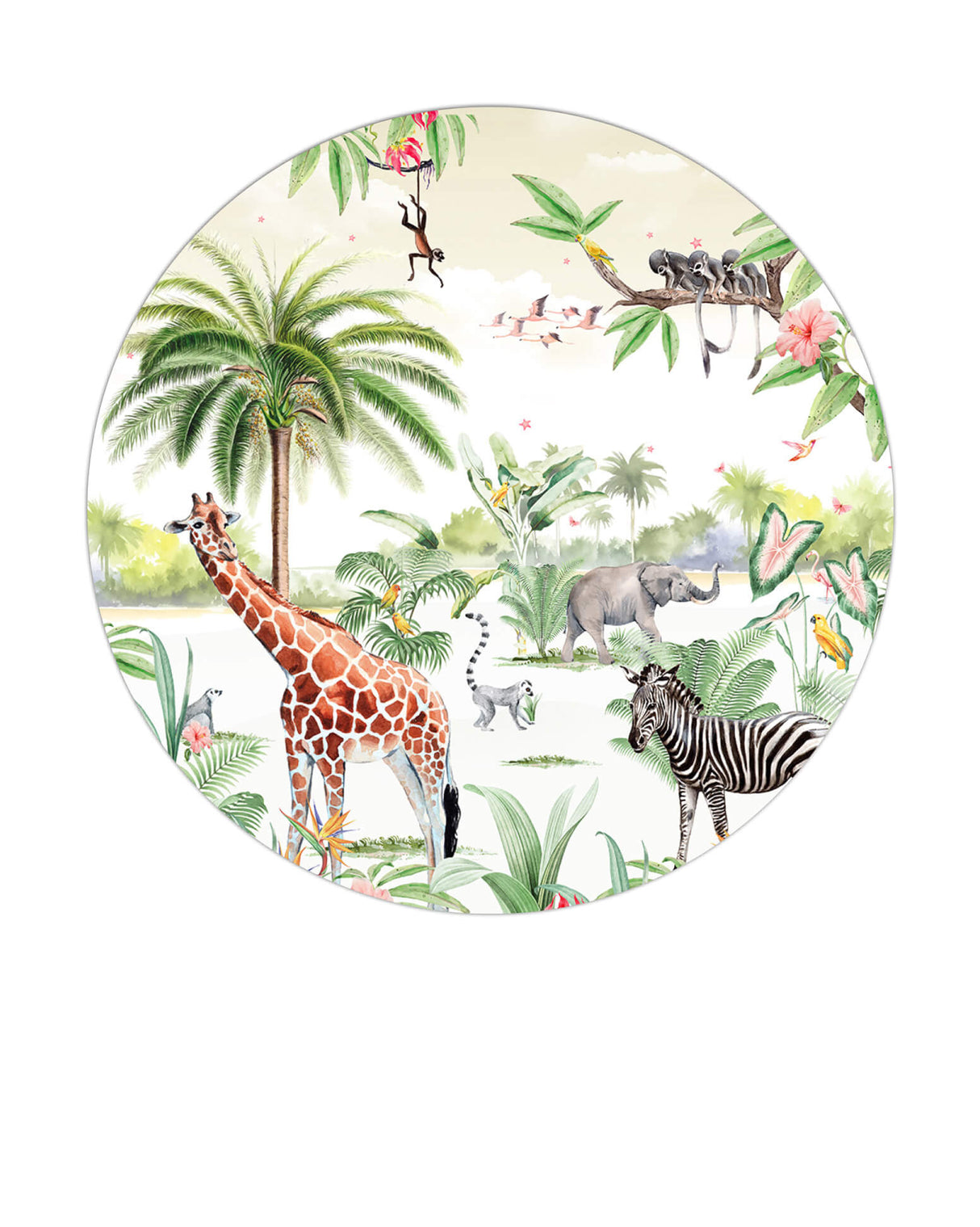 Dschungel Geschichten Tapete