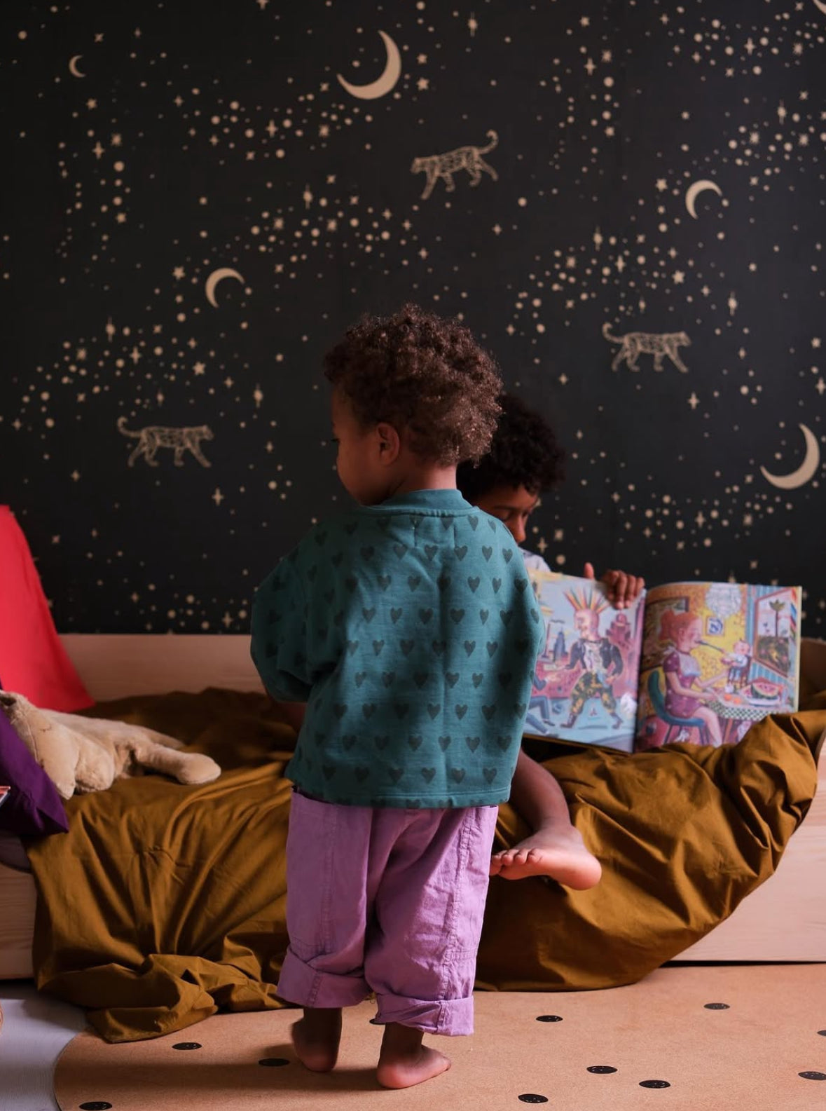 Stargazer Wallpaper Gold