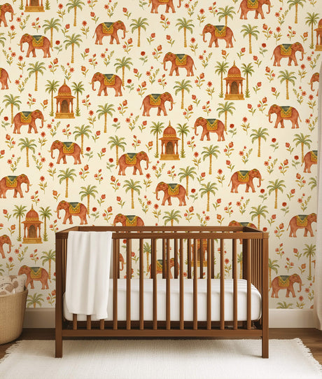Jaipur Garden Wallpaper Sample