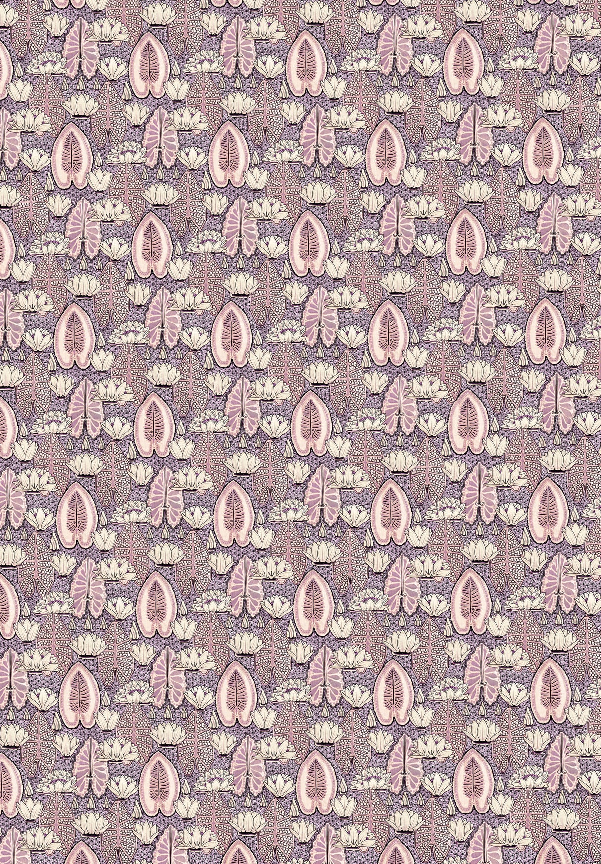 Lily Serenade Purple Wallpaper