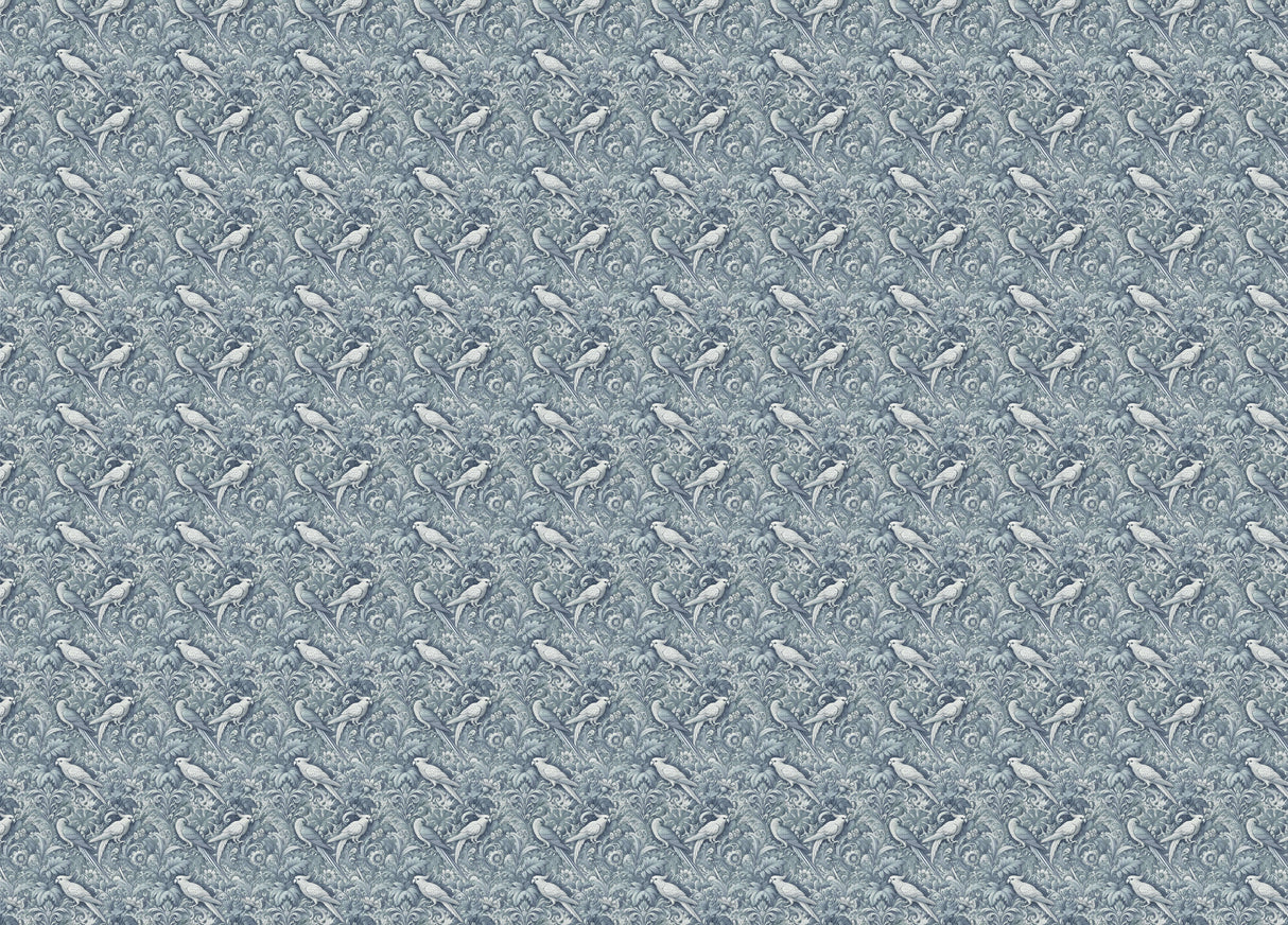 Plume Royale Blue Behang