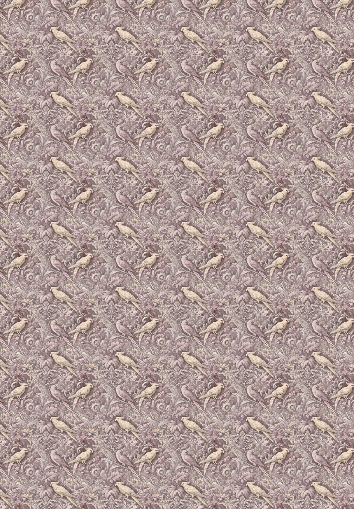 Plume Royale Purple Wallpaper