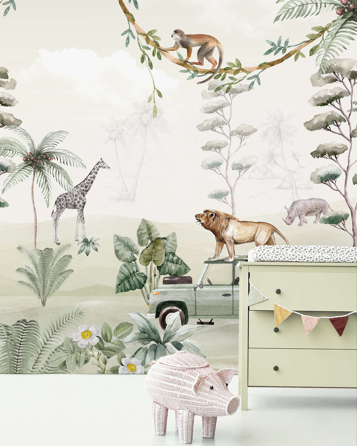 Safari Tour Wallpaper Sample