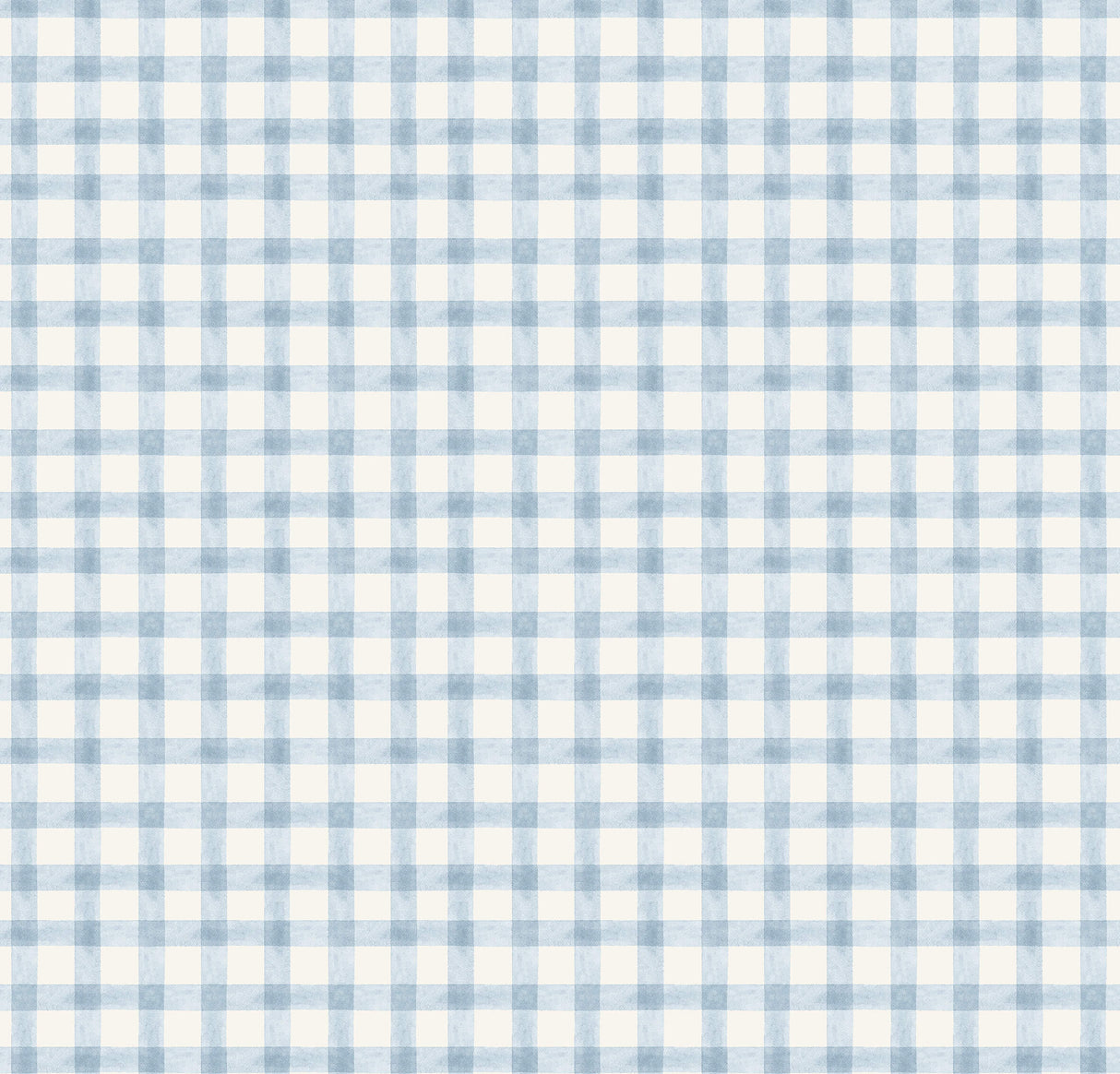 Sage Check Blue Wallpaper