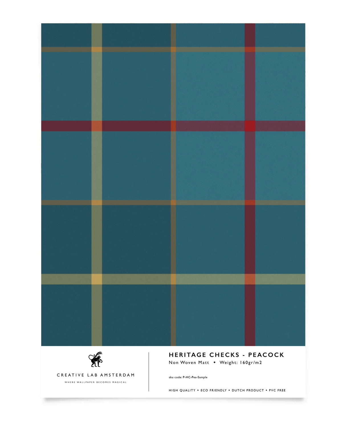 Heritage Checks - Peacock Sample