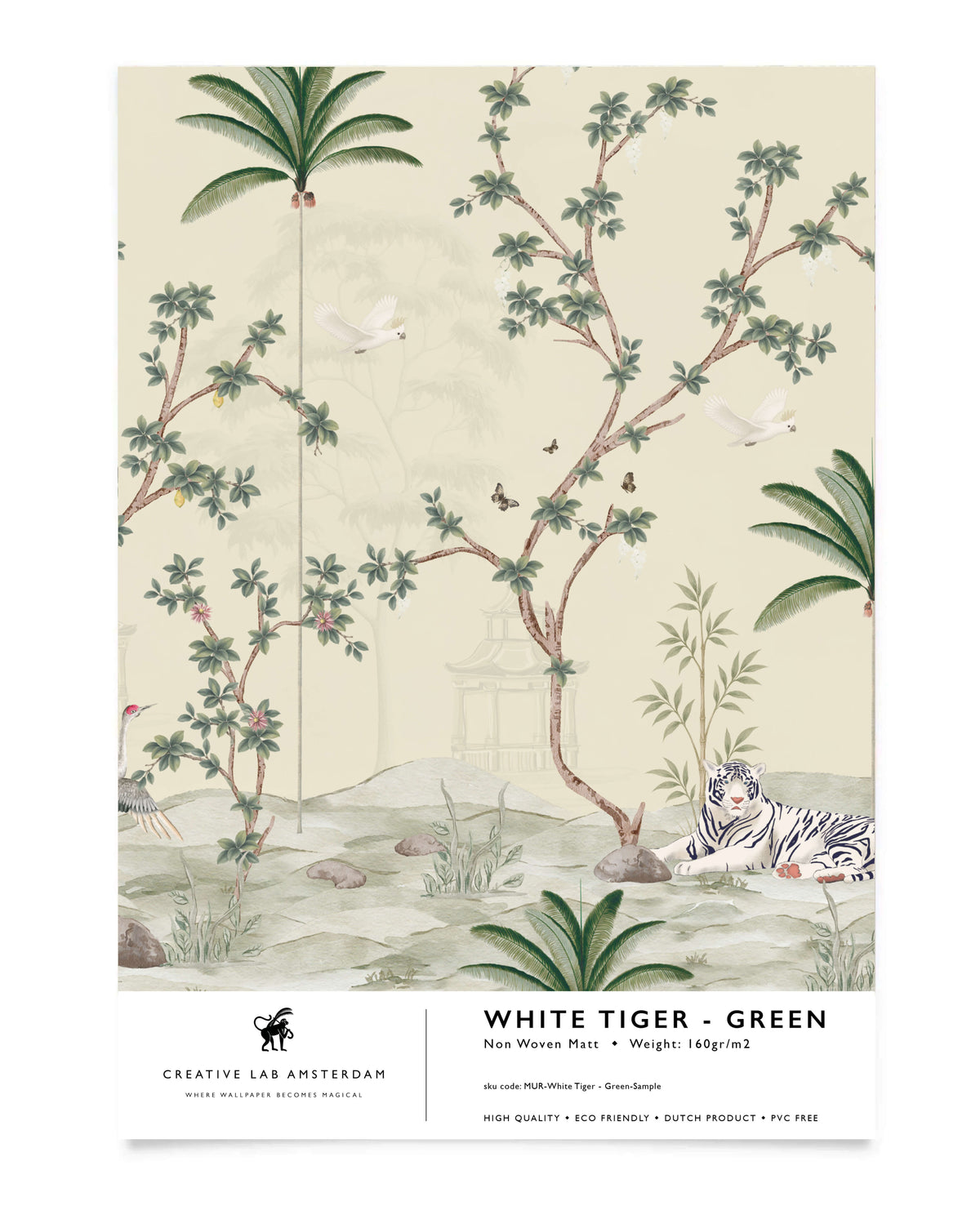 White Tiger - Green Sample