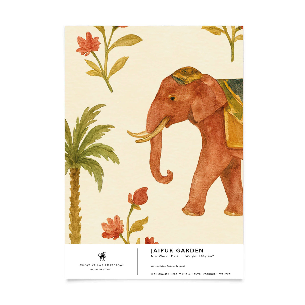 Jaipur Garden Wallpaper Sample