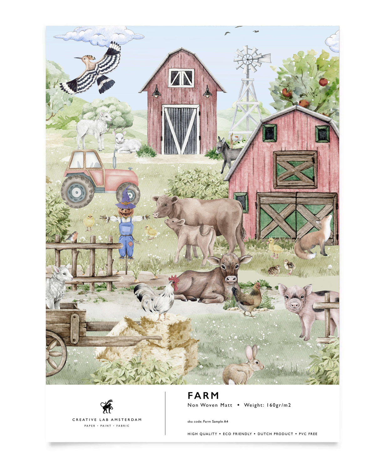 Farm Wallpaper Sample