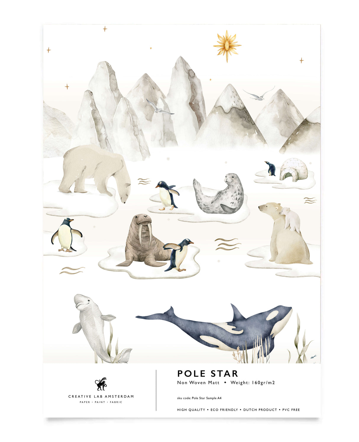 Tapetenmuster in Pfingstrosengrün