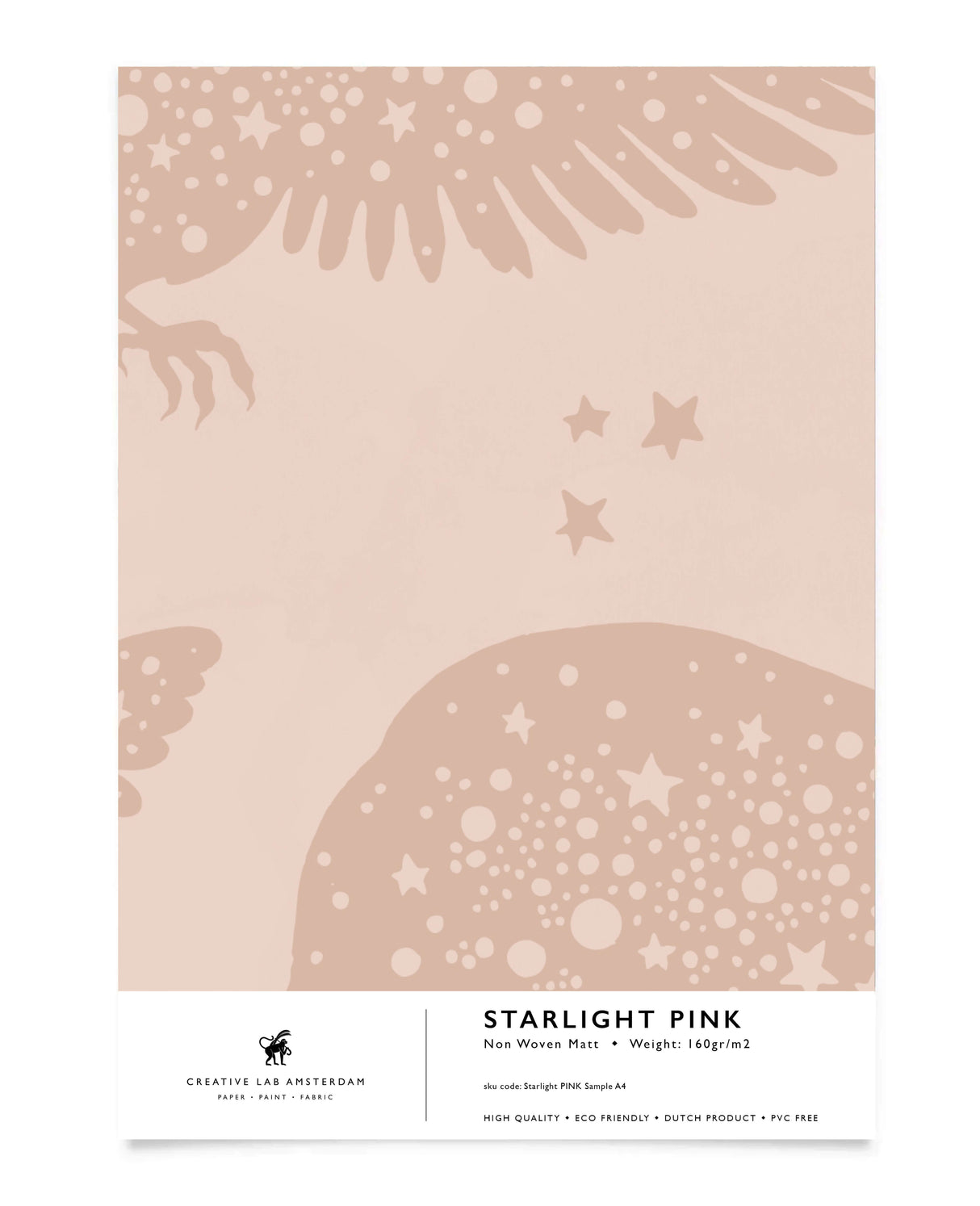 Starlight Pink Wallpaper Sample