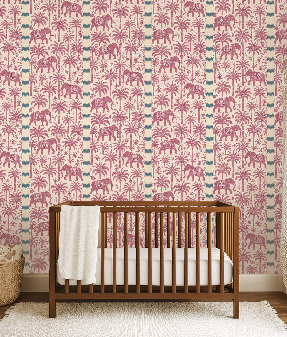 Sandalwood Safari Purple Wallpaper