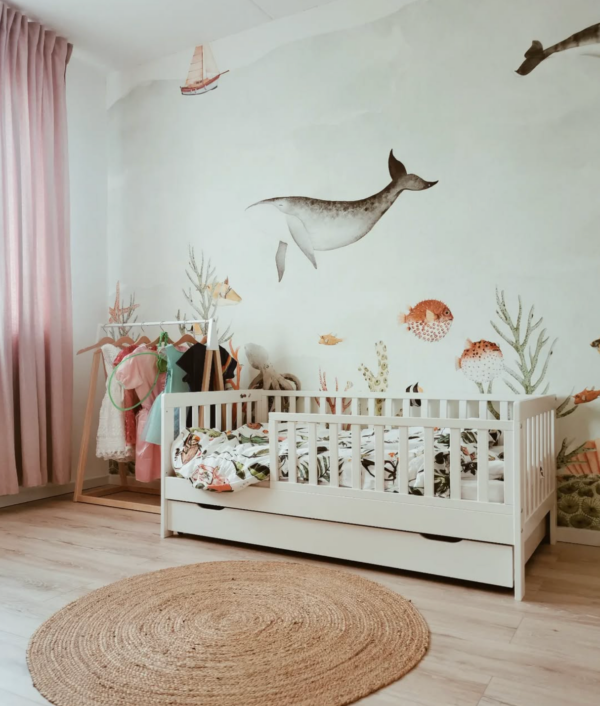 Meeresleben-Korallen-Tapete