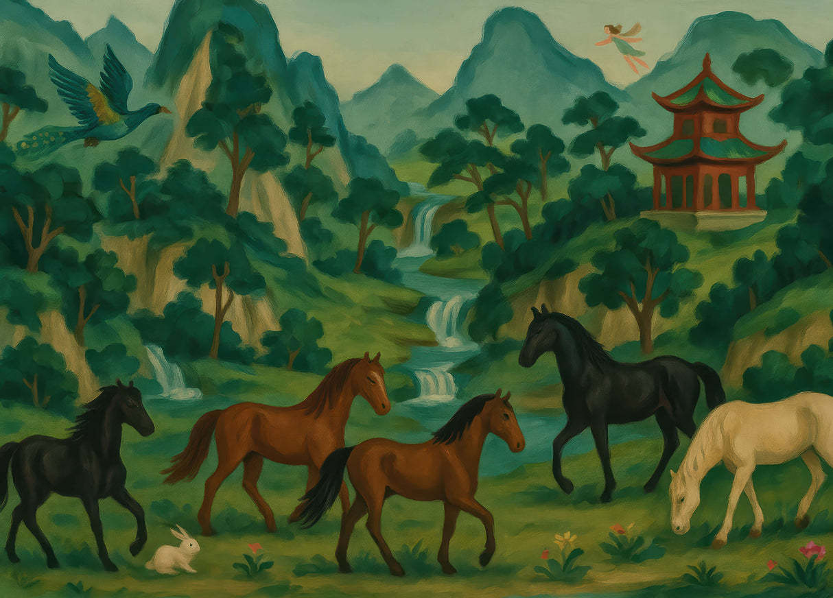 Spirit Valley Wallpaper Sample
