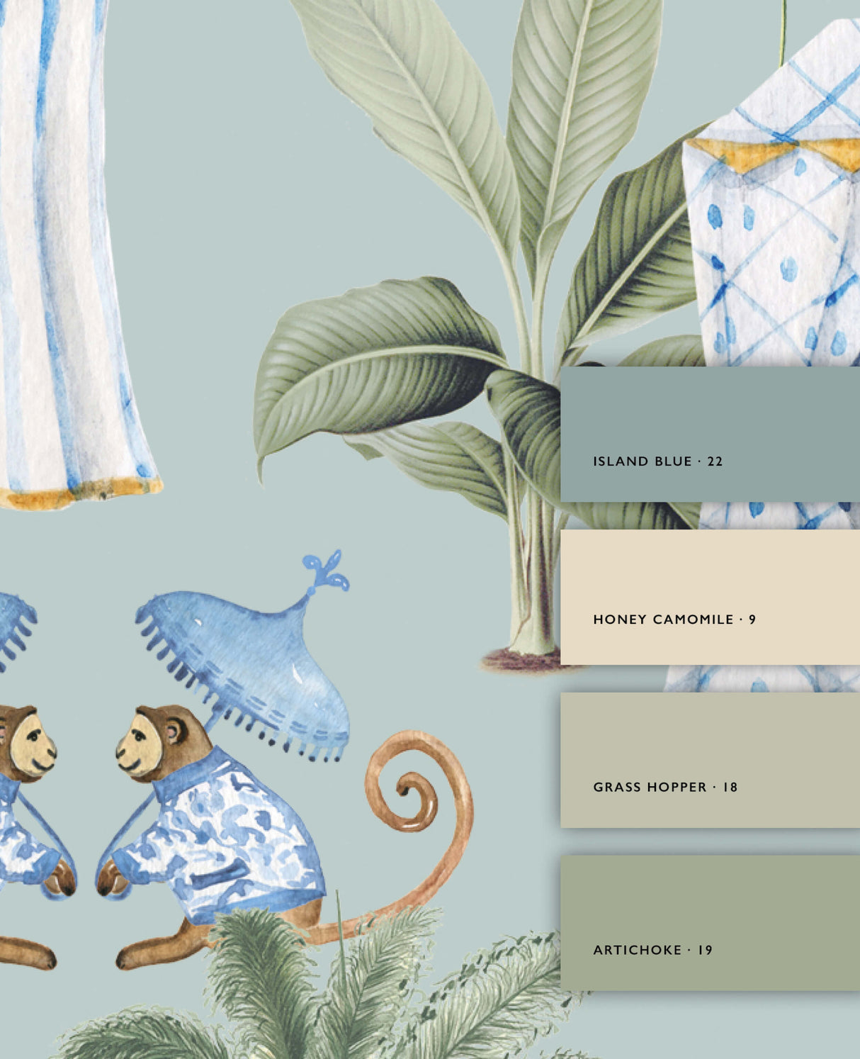 Chin Monkey Jeans Hintergrund