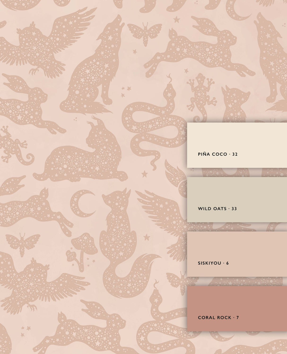 Starlight Pink Wallpaper Sample