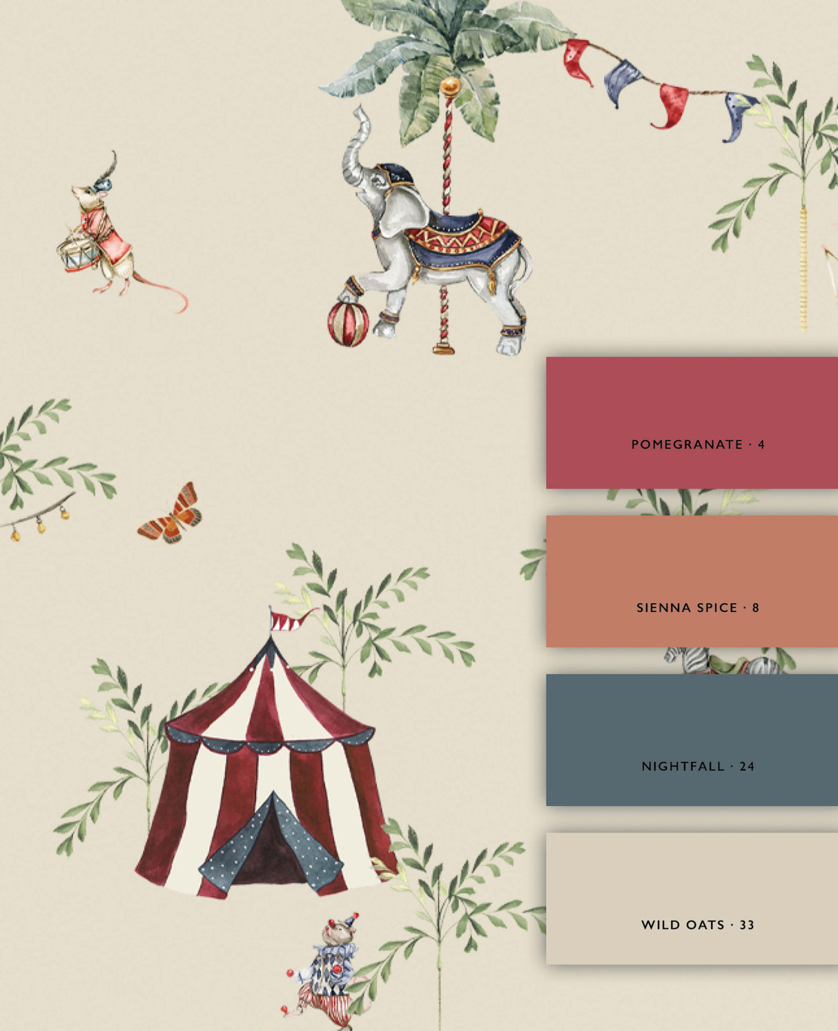 Circus Life Light Tapete