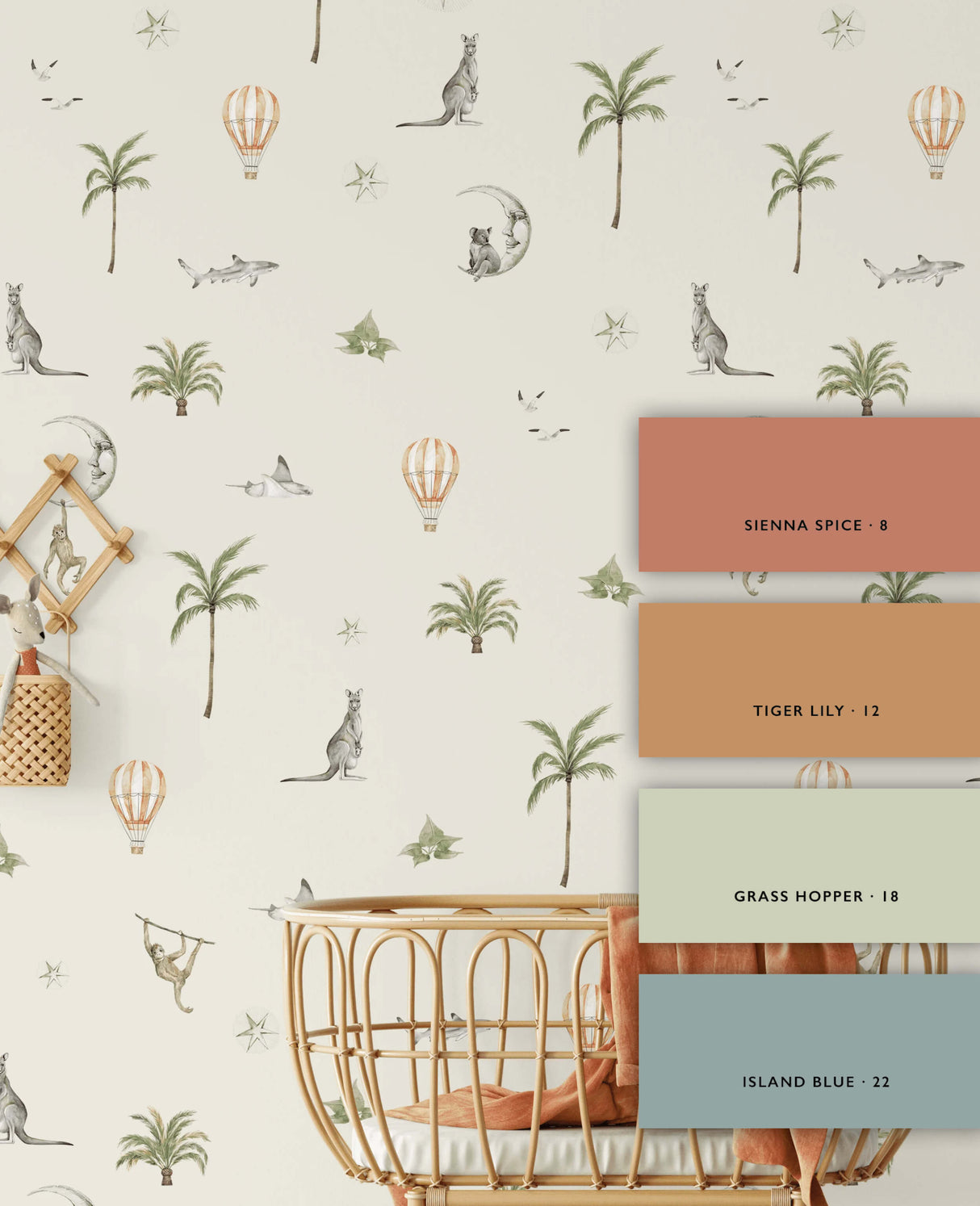 Koo Koo Känguru Hintergrund