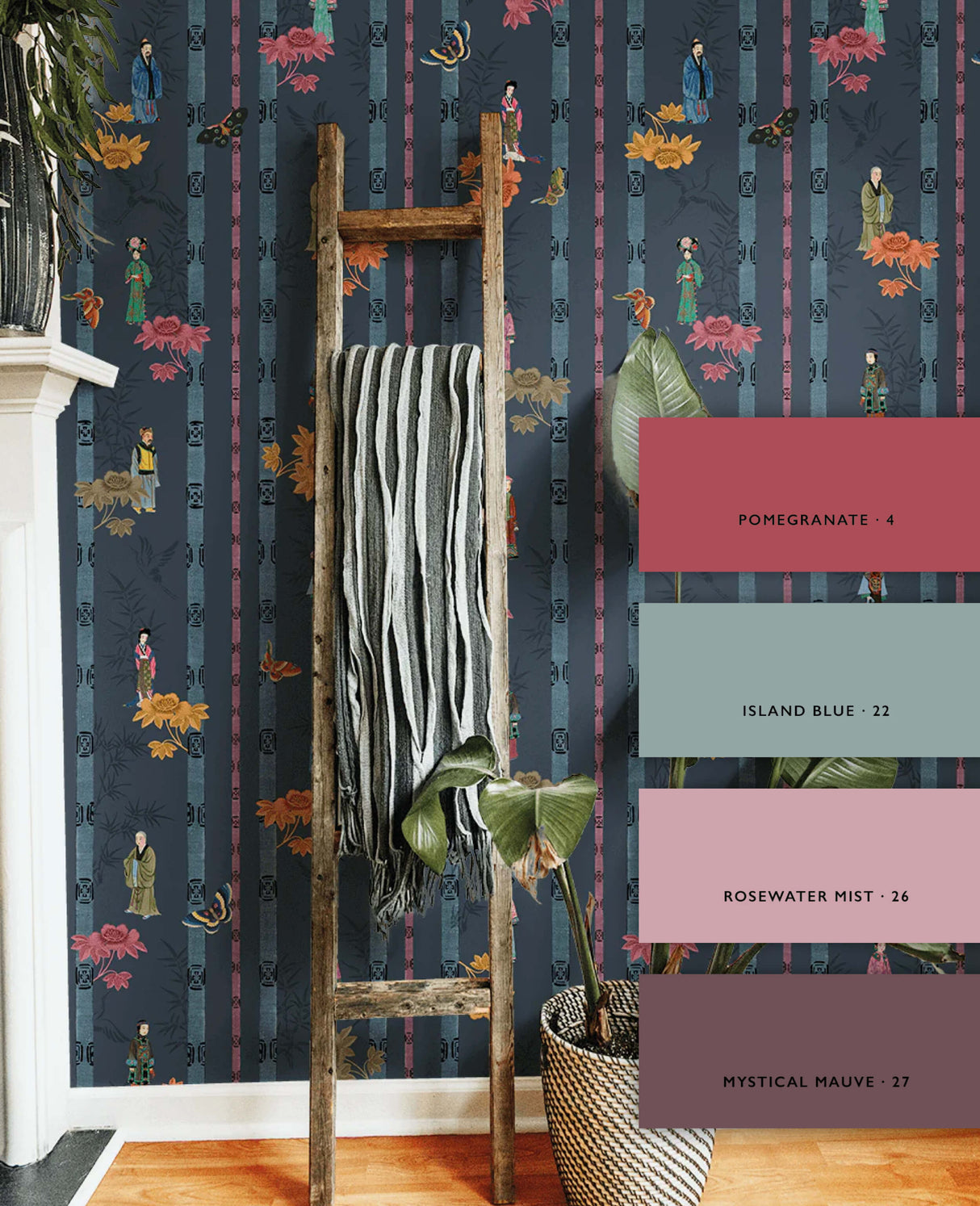 Chinesische Kostüm-Tapete