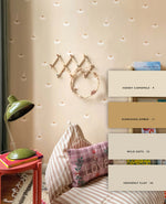 Sweet Camomile Soft Almond Wallpaper