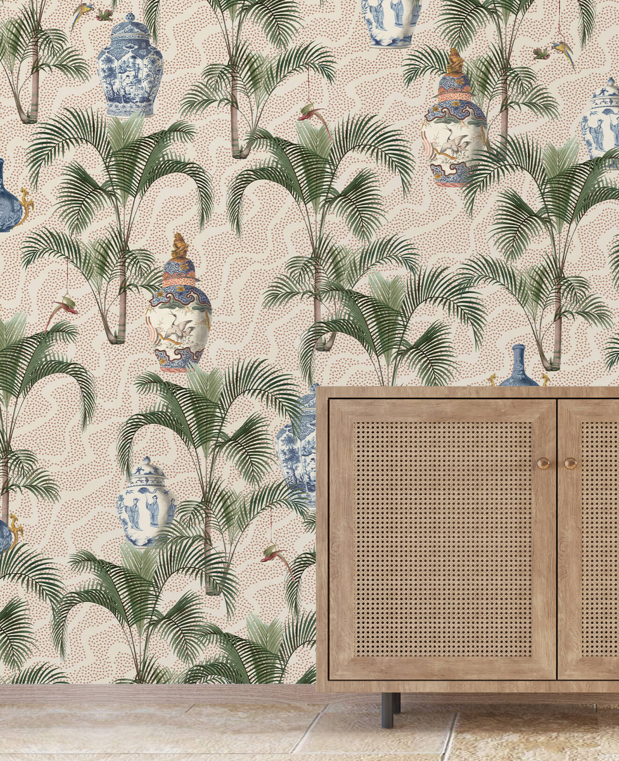 Orangery Terra Behang Sample