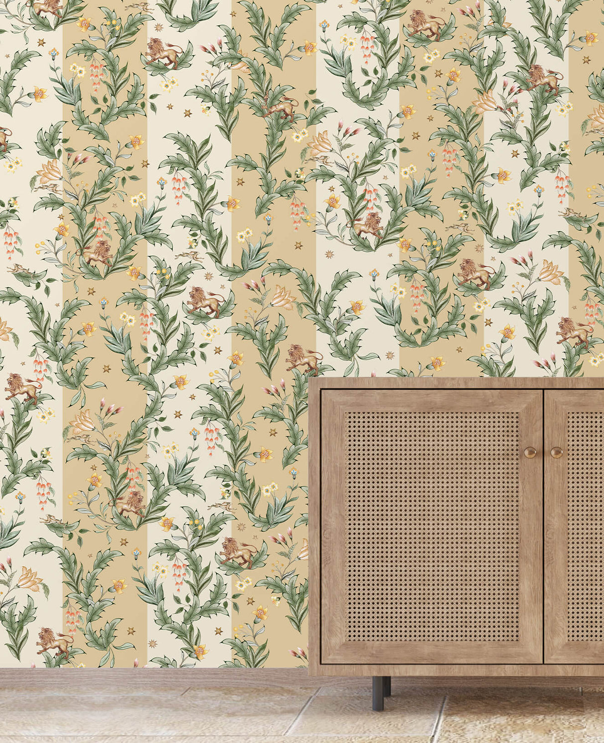 Wild Whisper Tapetenbeispiel