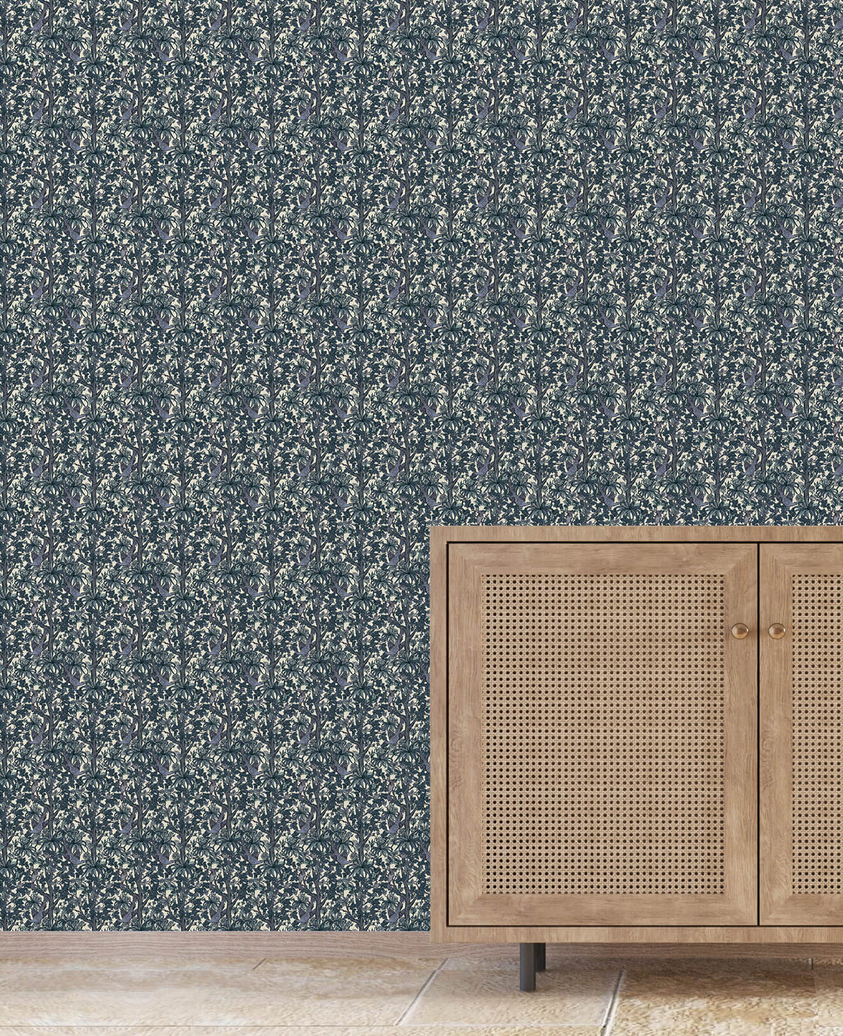 Woodland Vanilla Wallpaper Sample