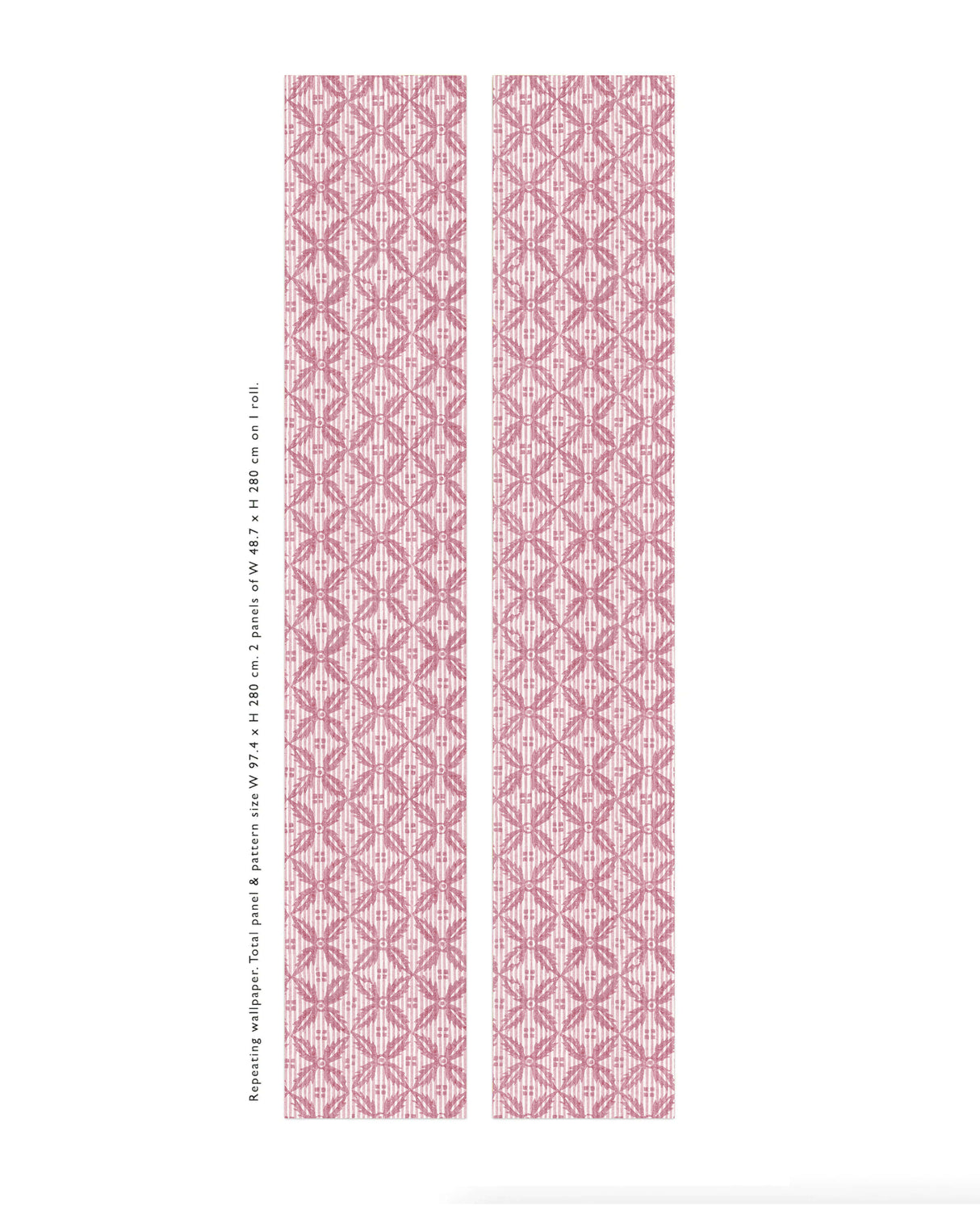 Edelweiß Rosa Tapete