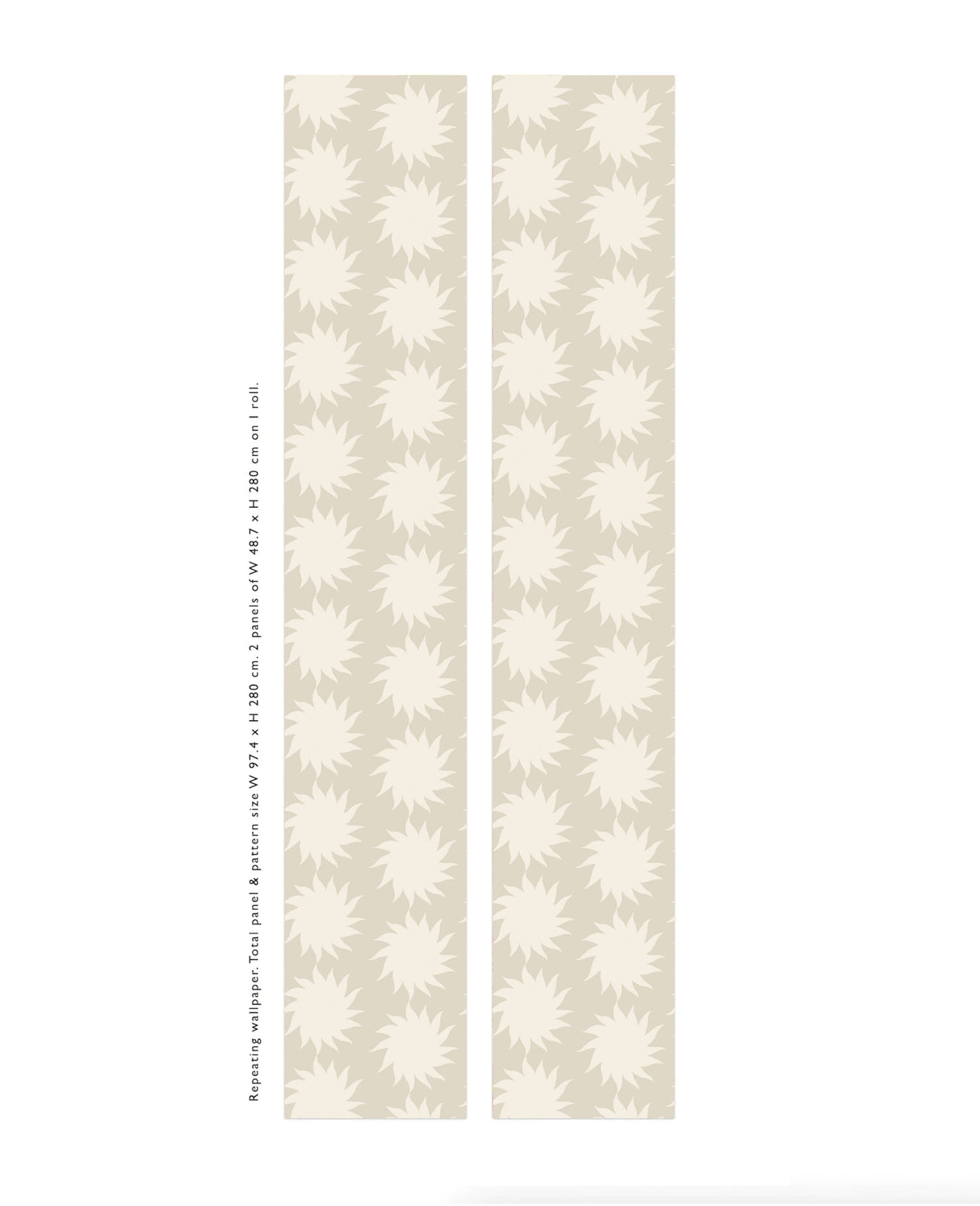 Sunny Taupe Wallpaper