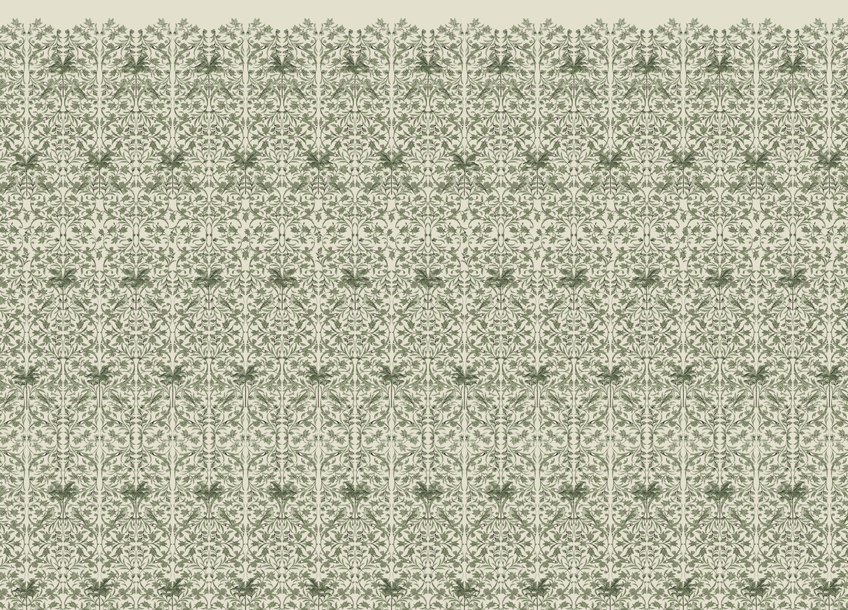 Creative Lab Amsterdam behang Celestial Palm Green wallpaper