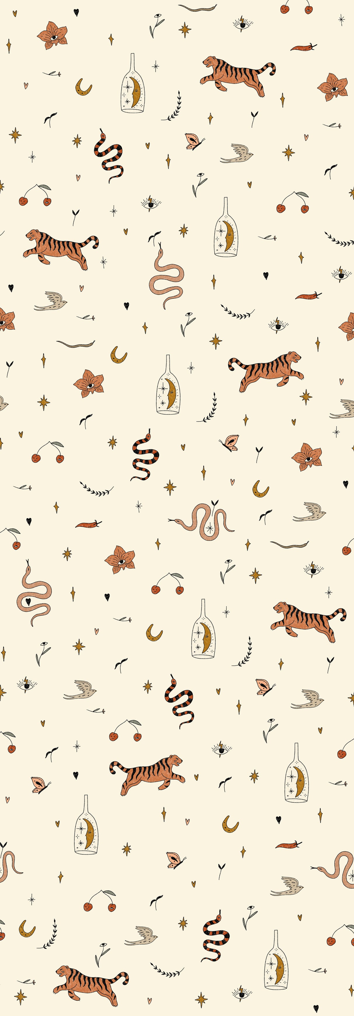 Creative Lab Amsterdam behang Magical Elixer Wallpaper