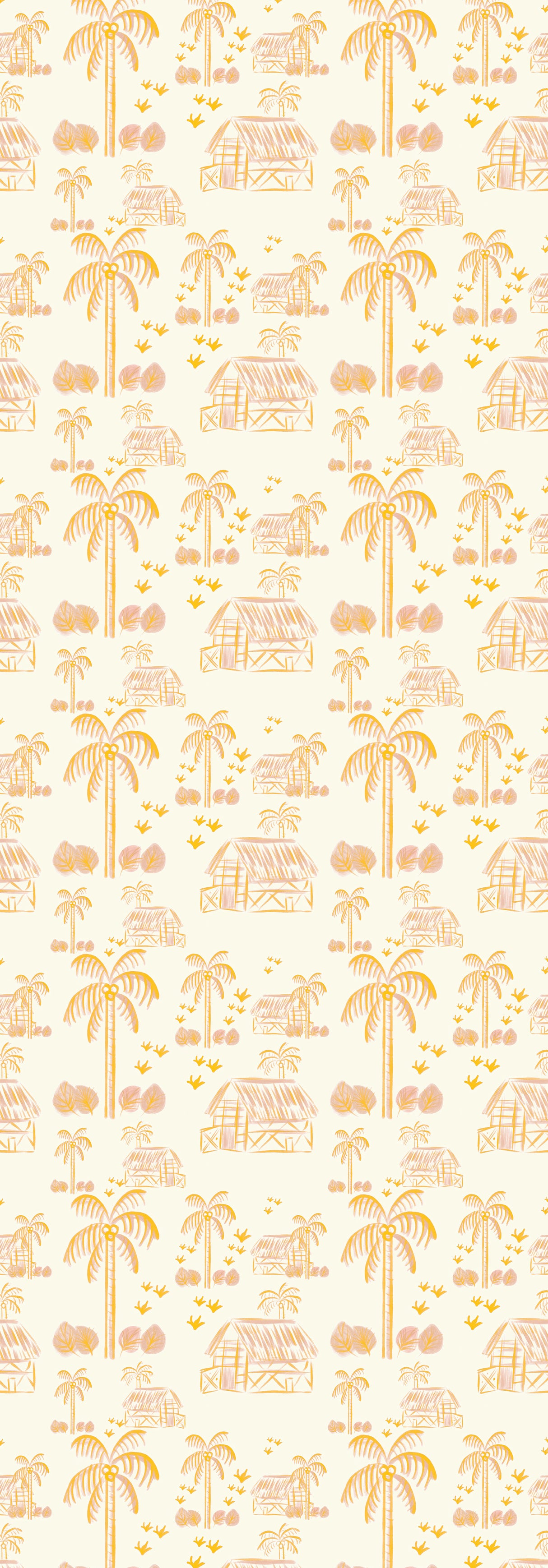 Creative Lab Amsterdam behang Maui Beach Pink Wallpaper
