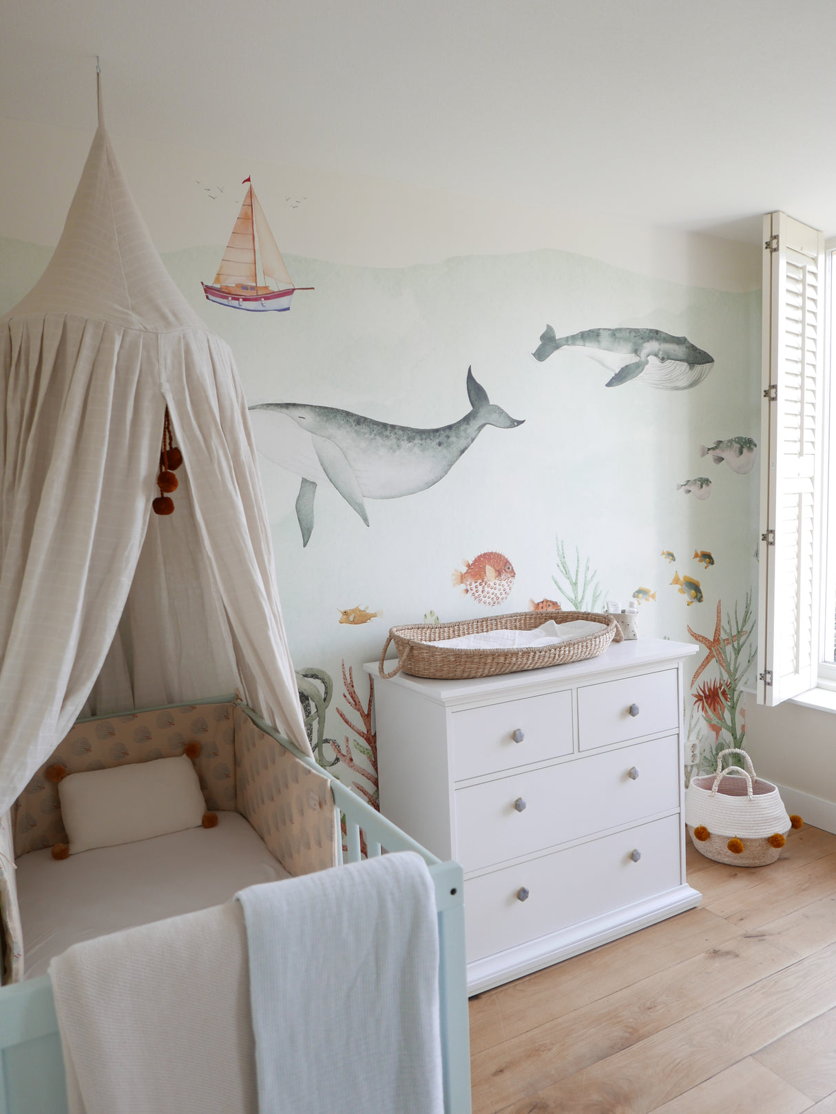 Meeresleben-Korallen-Tapete