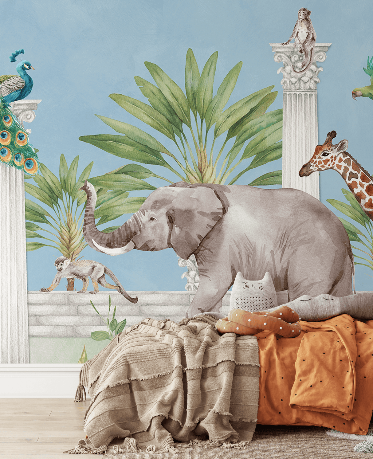 Creative Lab Amsterdam behang The Greek Animal Adventure wallpaper