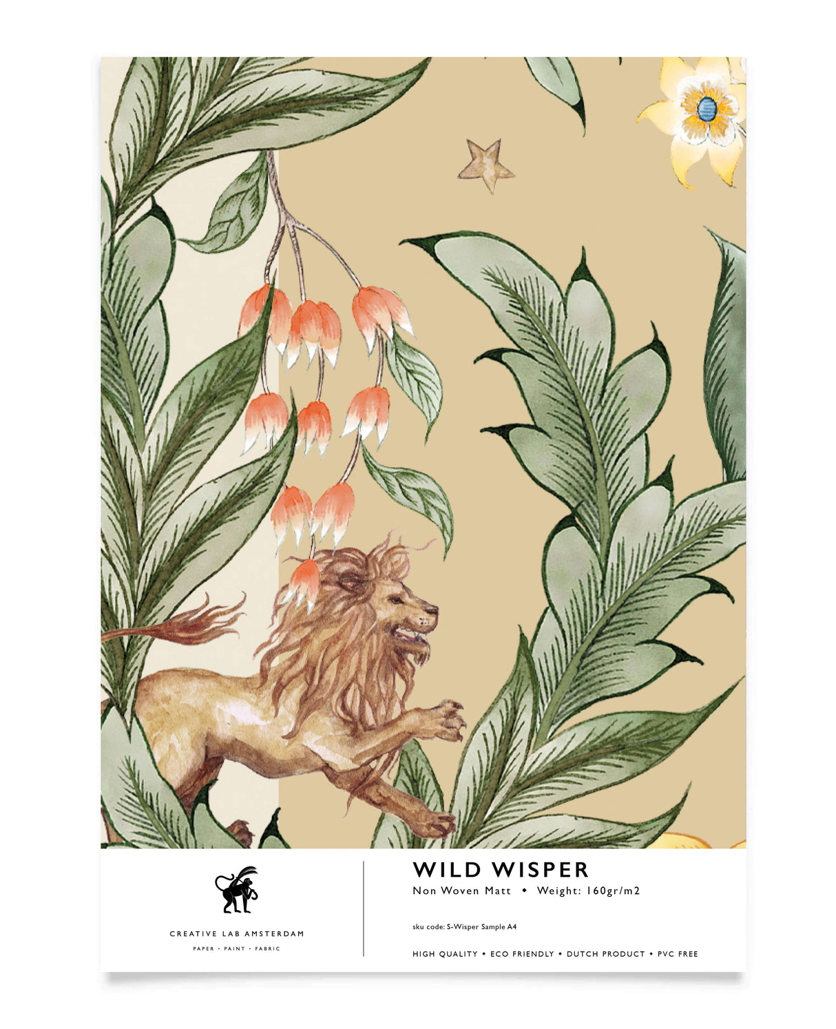 Wild Whisper Tapetenbeispiel