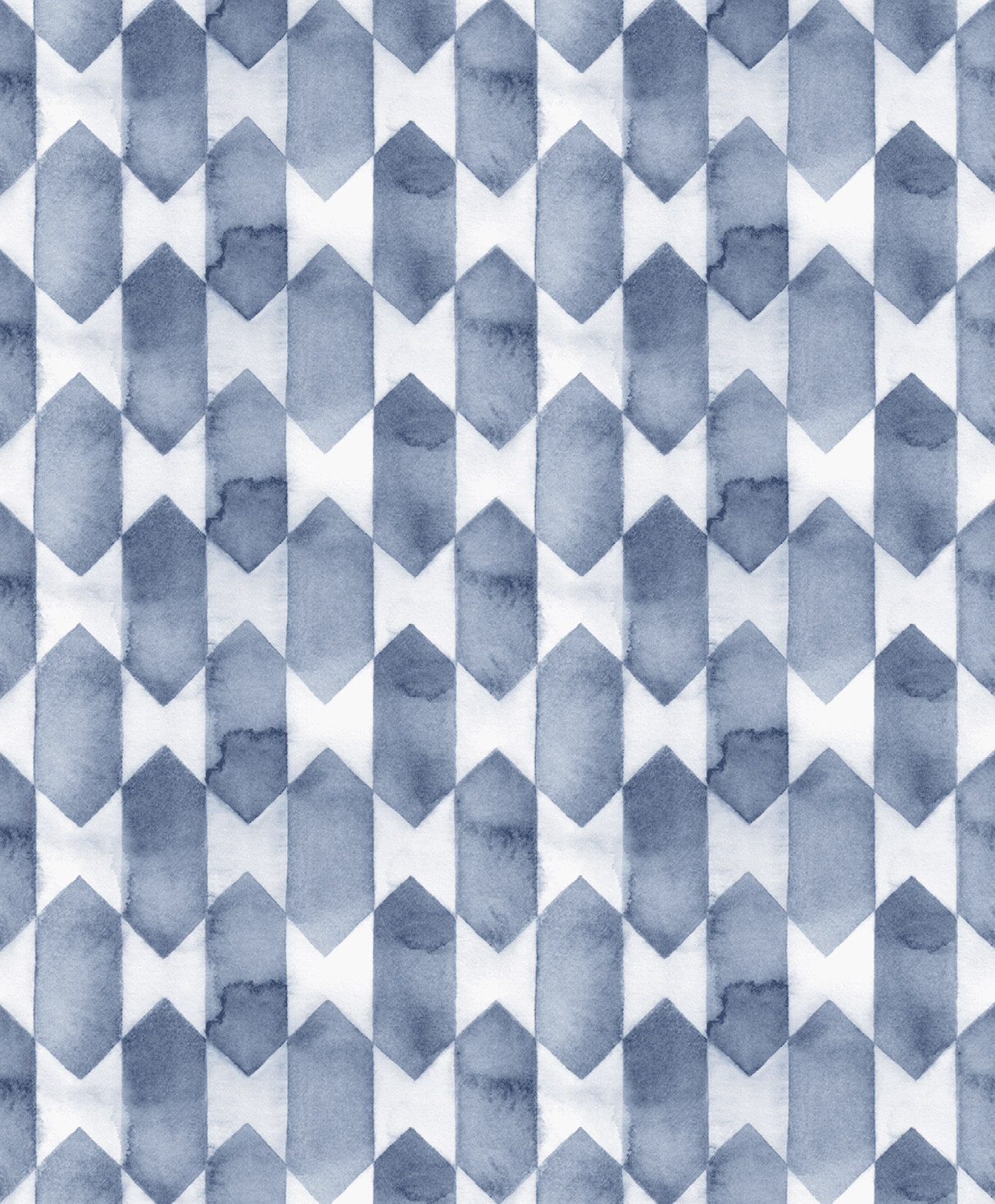 Creative Lab Amsterdam wallpaper Watercolour Checked Blue behang