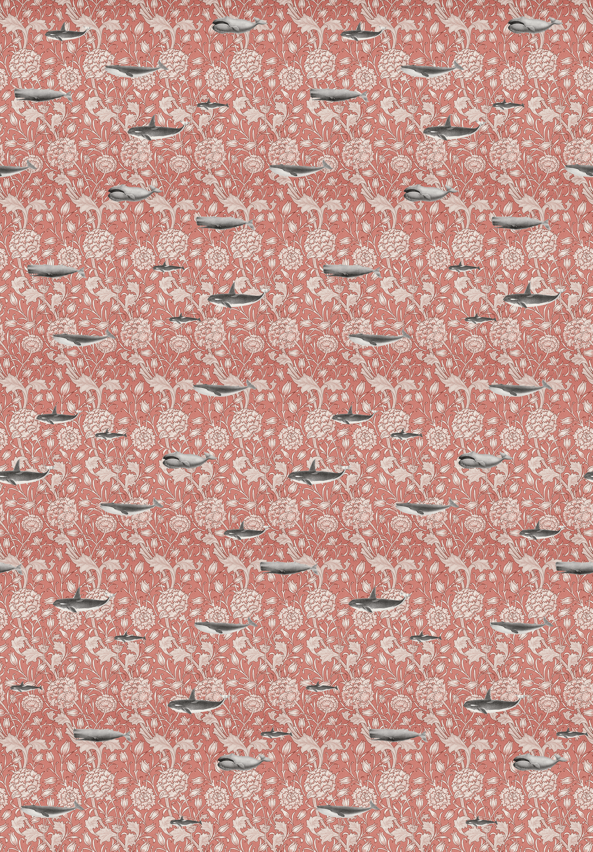 Creative Lab Amsterdam behang Whaliam Morris Coral Wallpaper