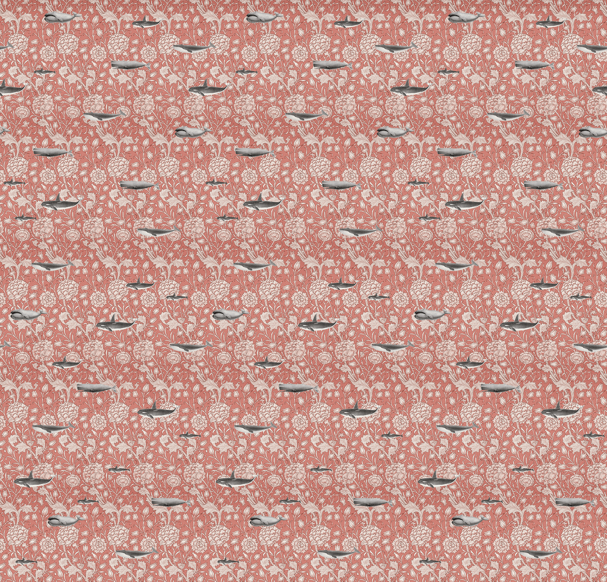 Creative Lab Amsterdam behang Whaliam Morris Coral Wallpaper