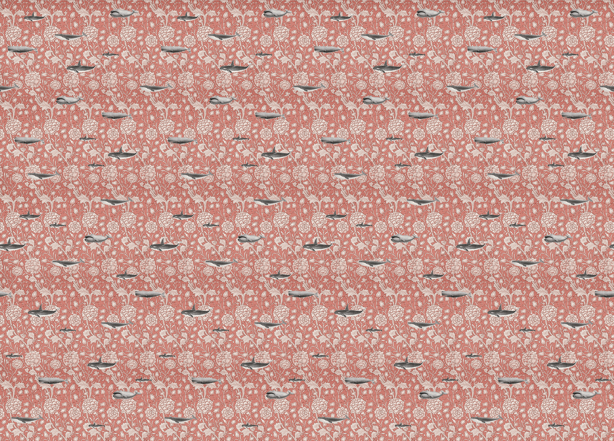 Creative Lab Amsterdam behang Whaliam Morris Coral Wallpaper