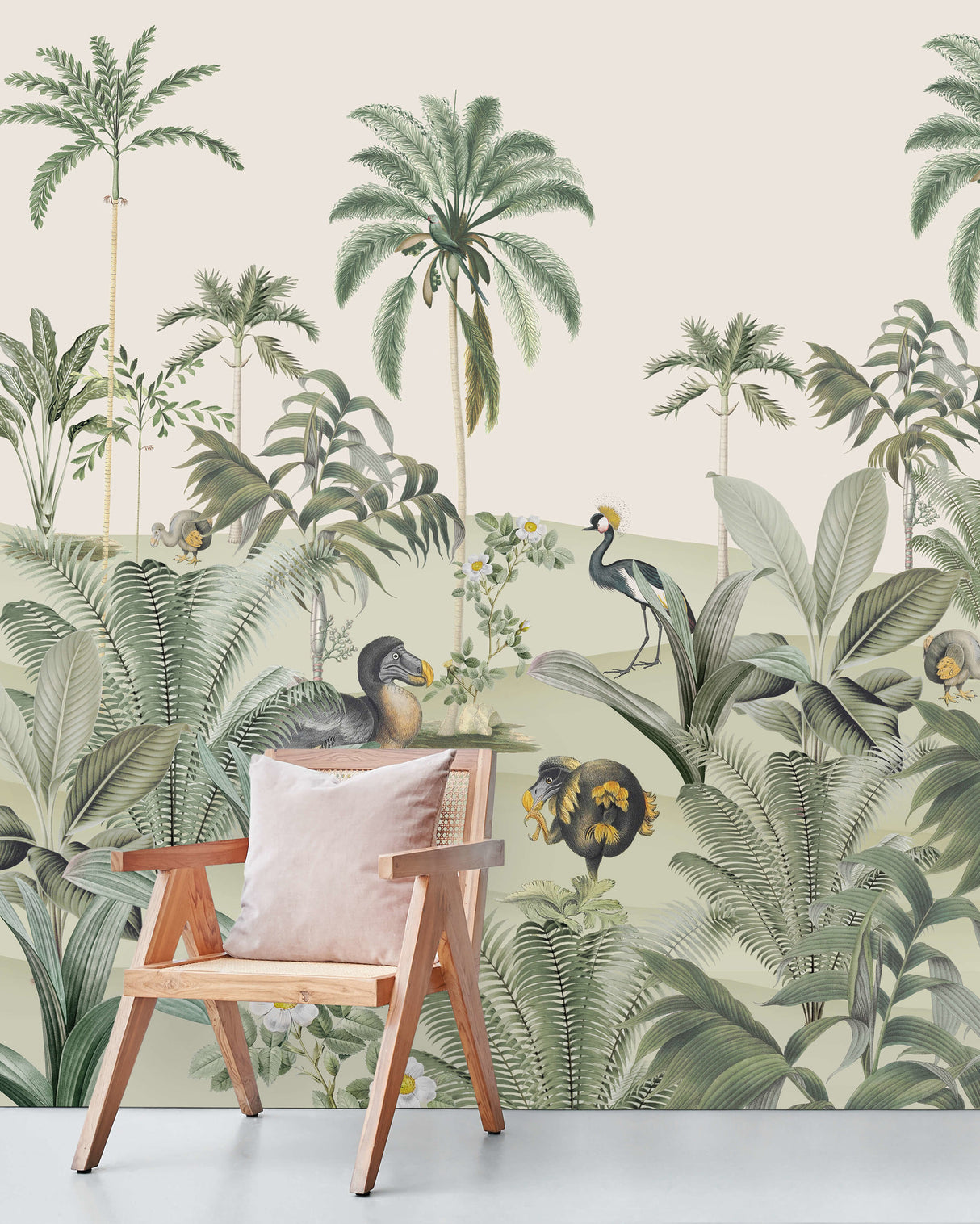 Creative Lab Amsterdam behang Dodo Oasis Wallpaper