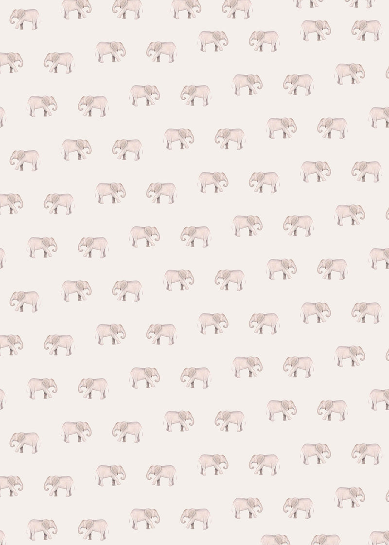 Creative Lab Amsterdam behang Safari Elephants Wallpaper