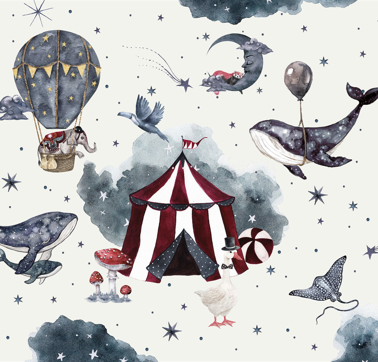 Creative Lab Amsterdam behang Milky Way Theatre Wallpaper