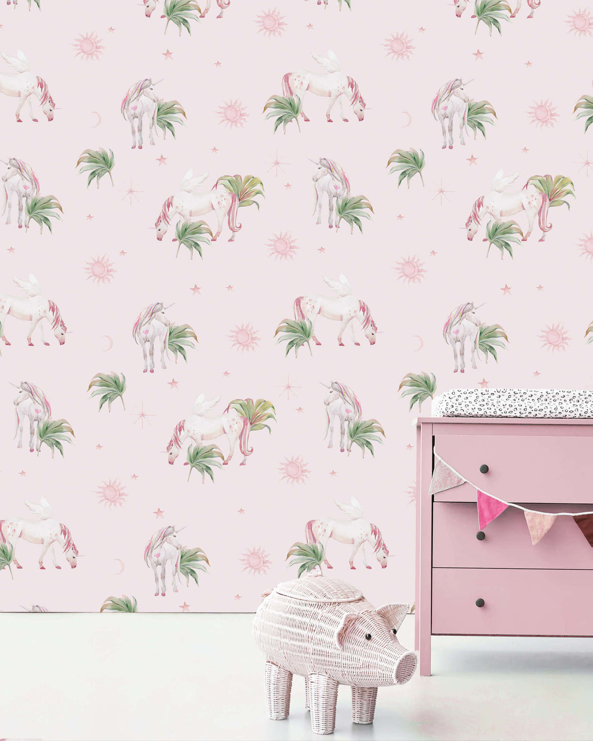 Creative Lab Amsterdam behang Fantasy Unicorn wallpaper