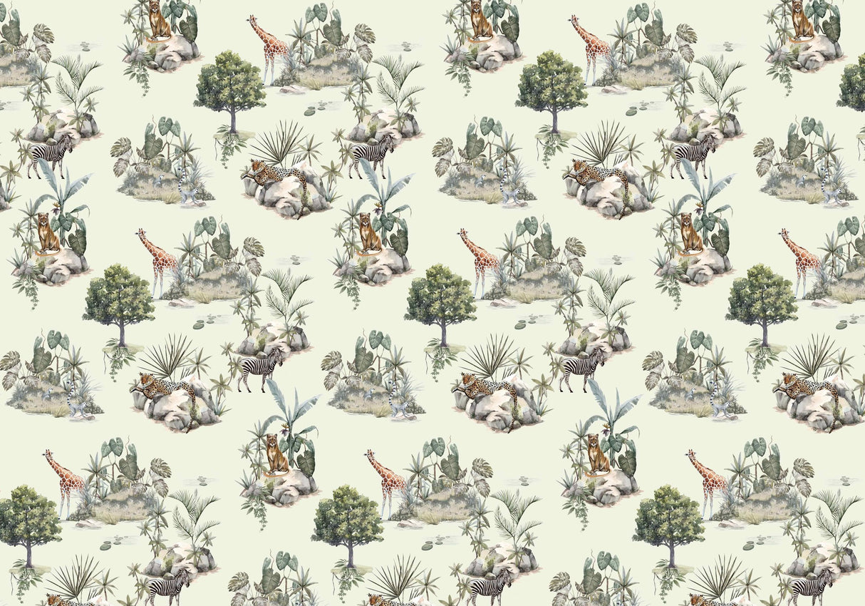 Creative Lab Amsterdam behang Safari Rocks Wallpaper