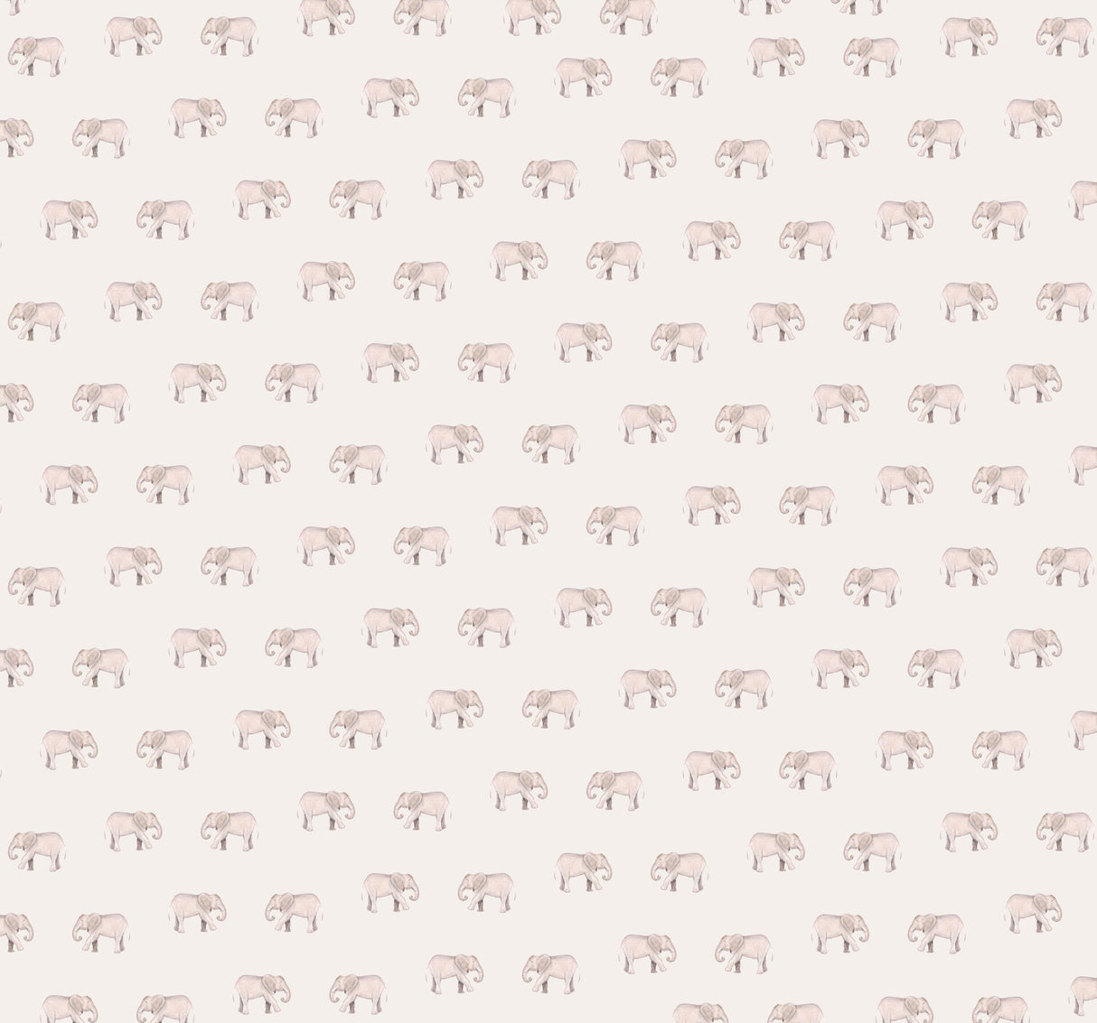 Creative Lab Amsterdam behang Safari Elephants Wallpaper